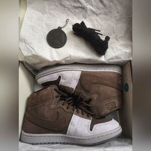 Nike Jordan Air Ship PE SP DS 6M/7.5W BAROQUE BROWN/BLACK-CEMENT GREY-SMOKE GREY